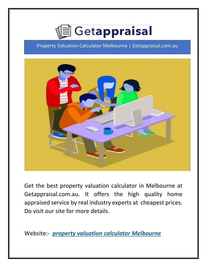 PPT - Property Valuation Calculator Melbourne | Getappraisal.com.au