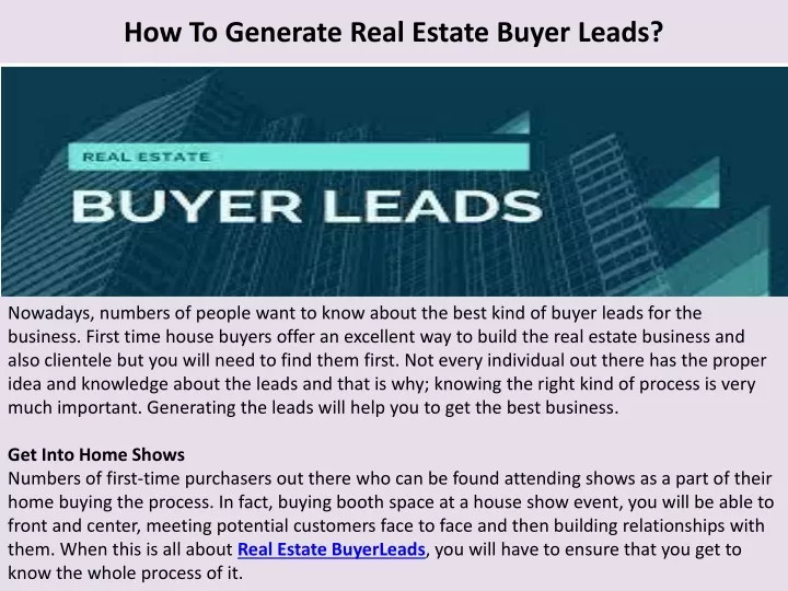 ppt-how-to-generate-real-estate-buyer-leads-powerpoint-presentation