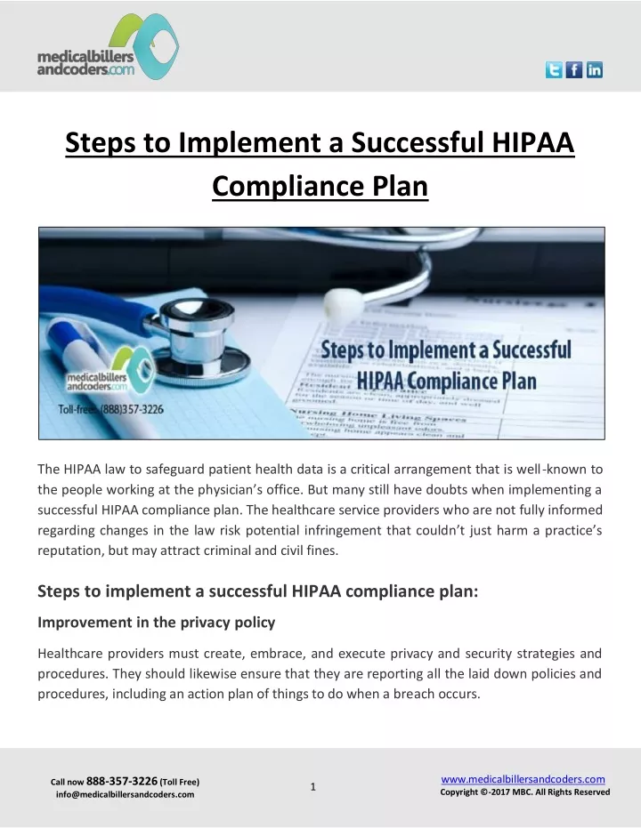 Ppt Steps To Implement A Successful Hipaa Compliance Plan Powerpoint Presentation Id10767203 7108