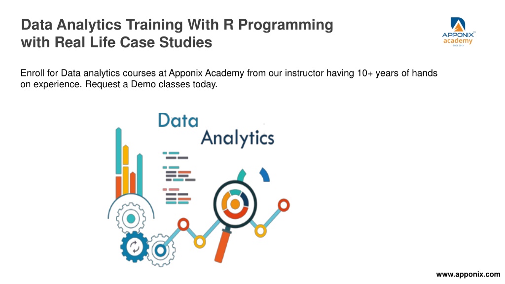 PPT - Data Analytics Training Course With R Programming | Real Life Case Studies | 30 PowerPoint ...