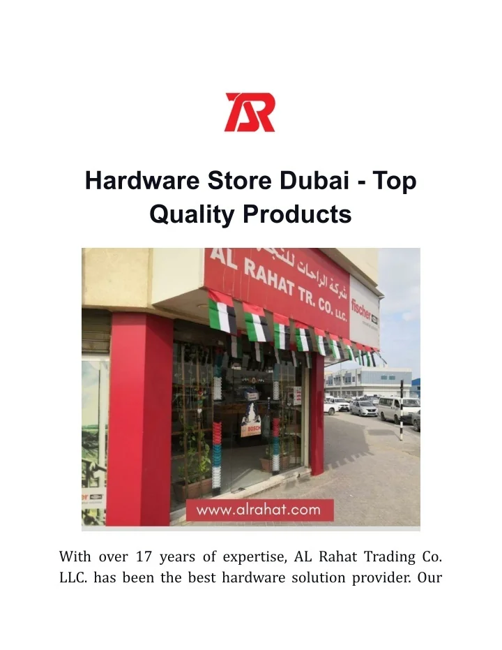 PPT Hardware Store Dubai Top Quality Products PowerPoint