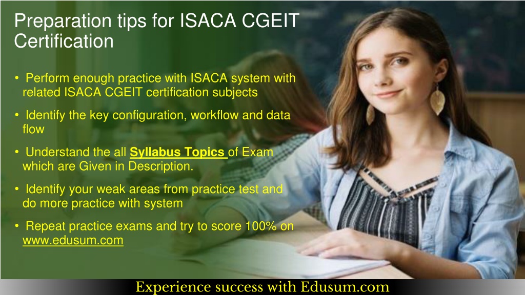 Reliable CGEIT Exam Test