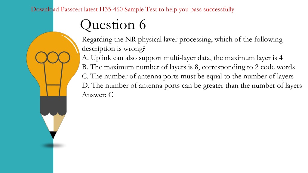 Exam H35-460 Questions Pdf