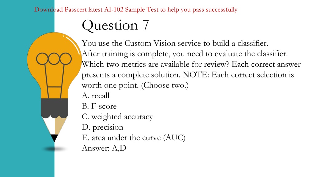 AI-102 Sample Questions Pdf