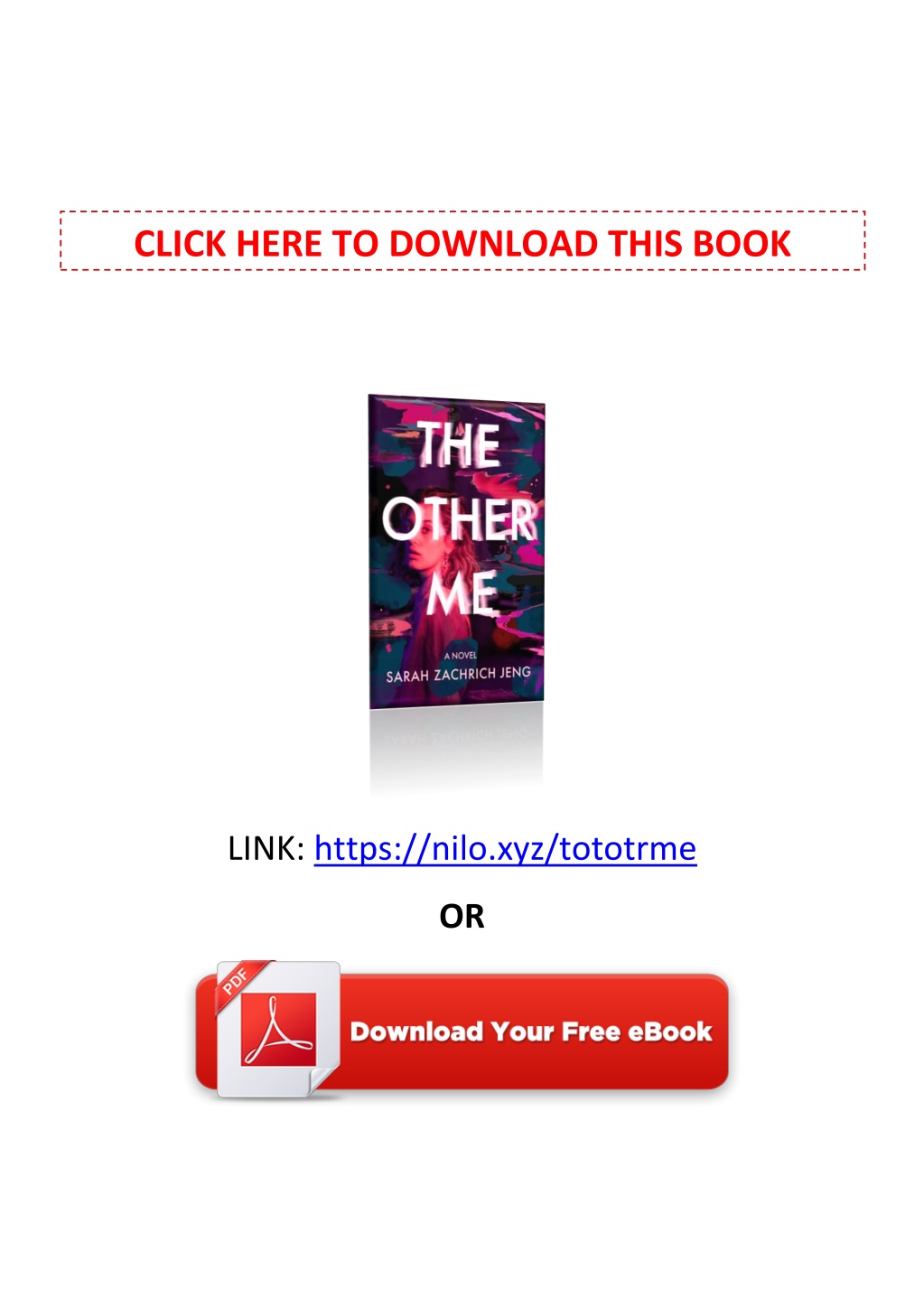 The Other Me by Sarah Zachrich Jeng The Other Me by Sarah Zachrich Jeng