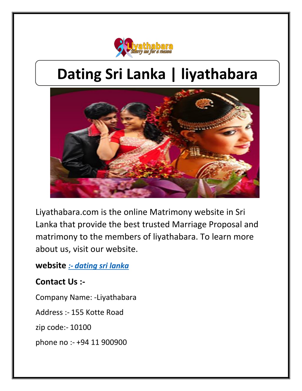 PPT - Dating Sri Lanka | liyatha…