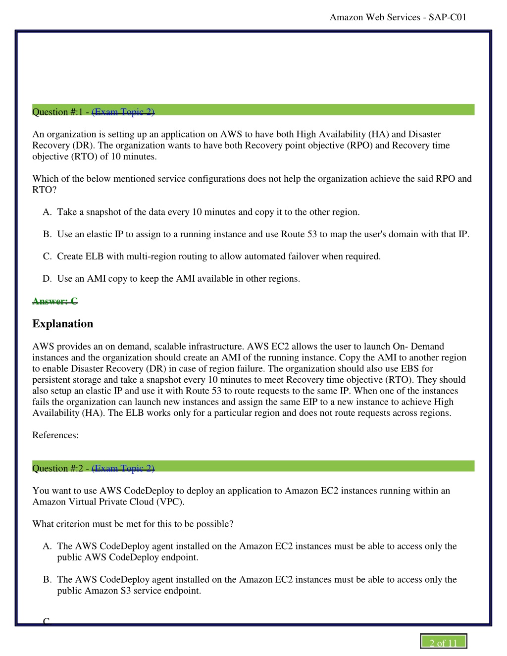 Valid SAP-C01 Test Forum