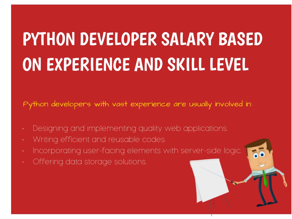 PPT Python Full Stack Developer Salary PowerPoint Presentation, free