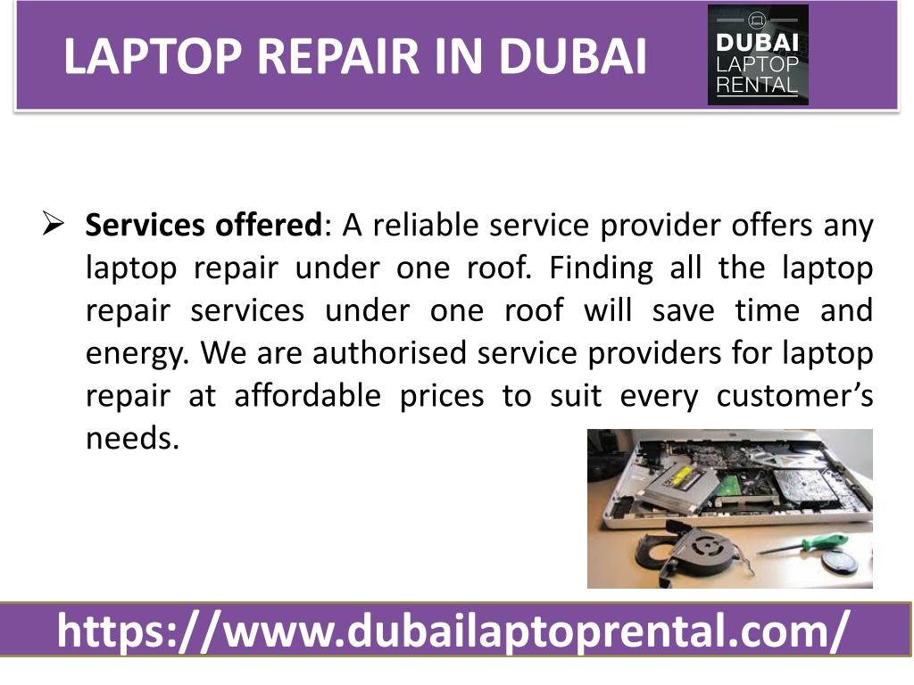 PPT - What are the Factors to Consider for Laptop Repair in Dubai 