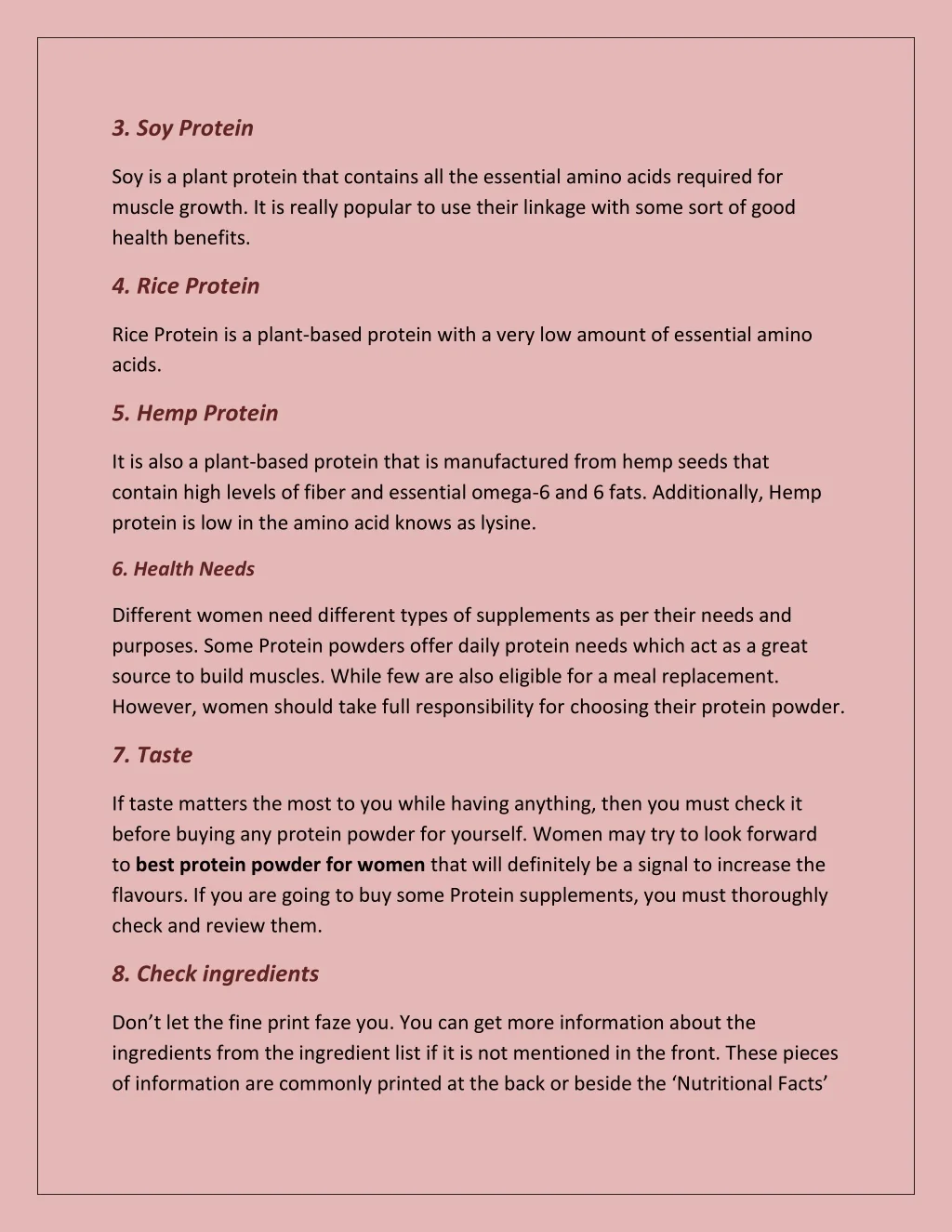 PPT - Guide To Buy Best Protein Powder For Women PowerPoint ...