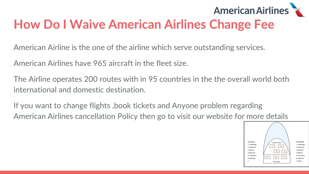 PPT How Do I Waive American Airlines Change Fee PowerPoint