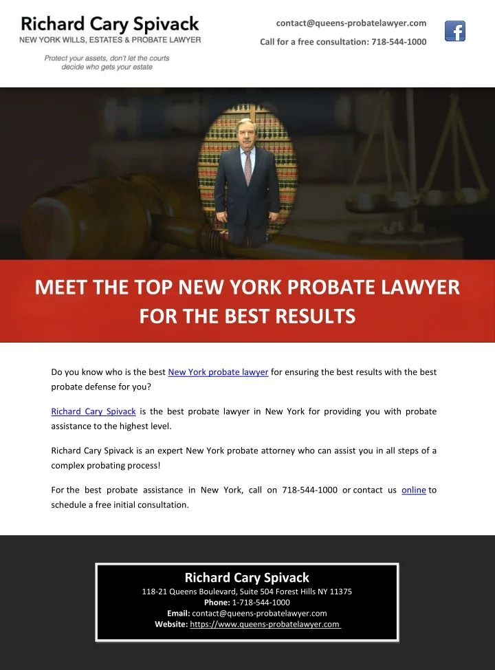 PPT MEET THE TOP NEW YORK PROBATE LAWYER FOR THE BEST RESULTS