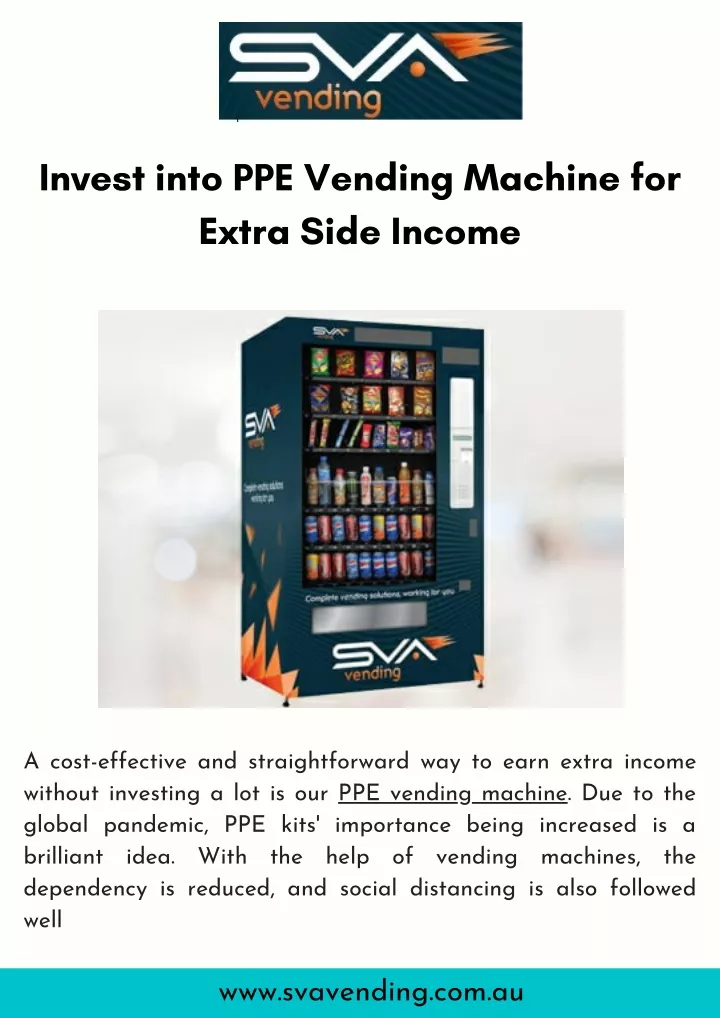 How To Invest Into A Vending Machine