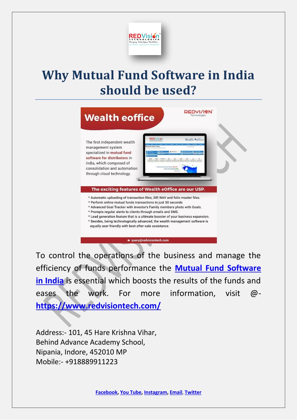 PPT - Why Mutual Fund Software In India Should Be Used PowerPoint ...