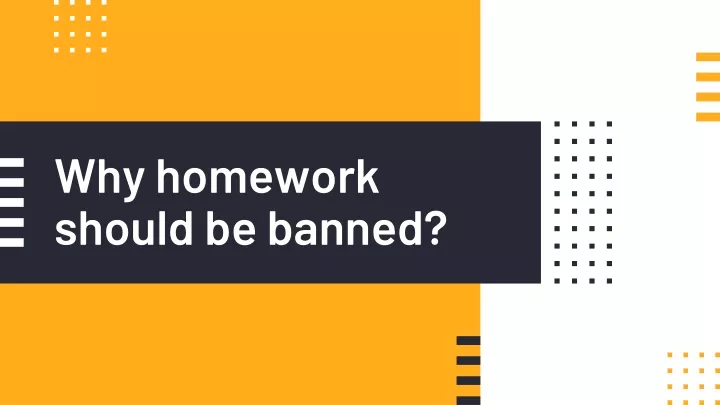 why homework should be banned ireland