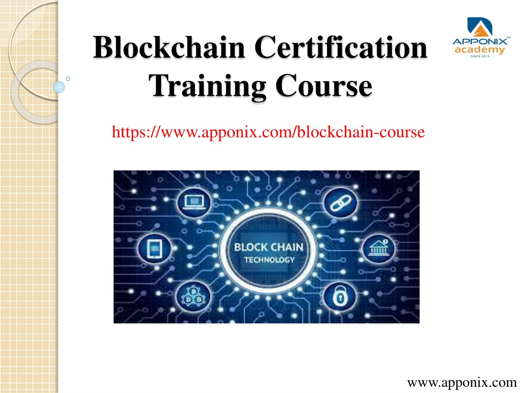 PPT - Blockchain Certification Training Course. PowerPoint Presentation ...