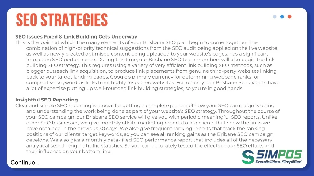 PPT - Brisbane SEO Company - Simpos PowerPoint Presentation, free ...