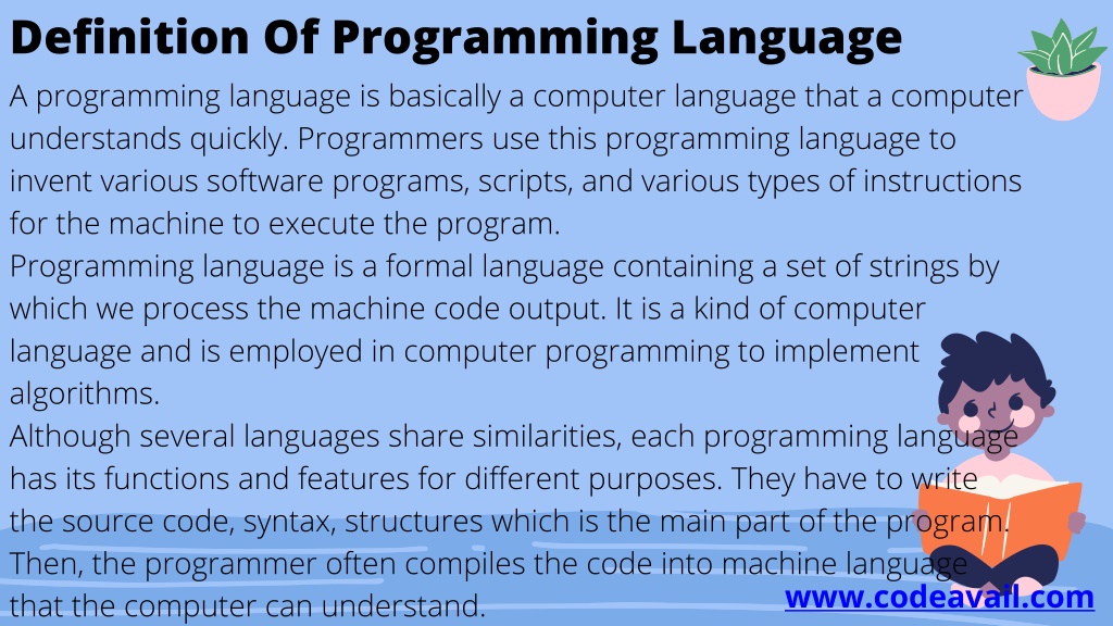 PPT Learn What Is Programming Language And Its Types For Beginners 