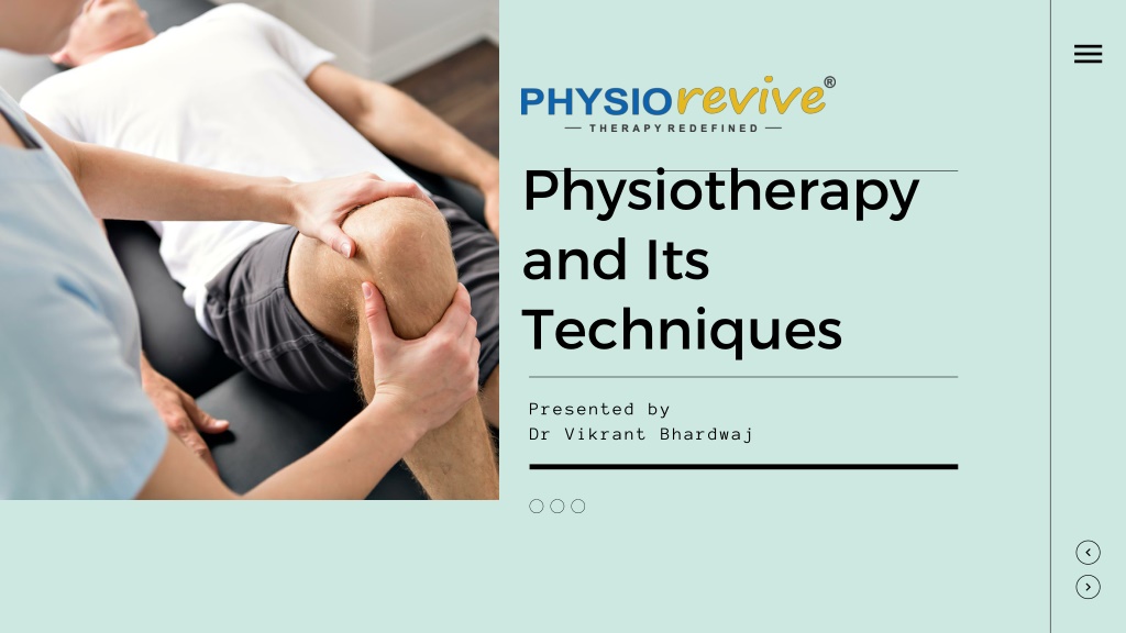 PPT - Physiotherapy and Its Techniques PowerPoint Presentation, free ...
