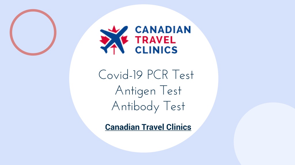 PPT Covid PCR Test Antigen Test Antibody Test