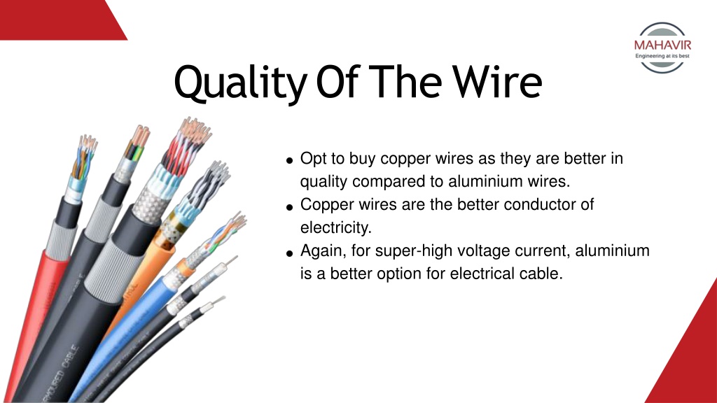 Ppt 3 Important Points To Remember Before Buying Electrical Cables And Wires Powerpoint 7538