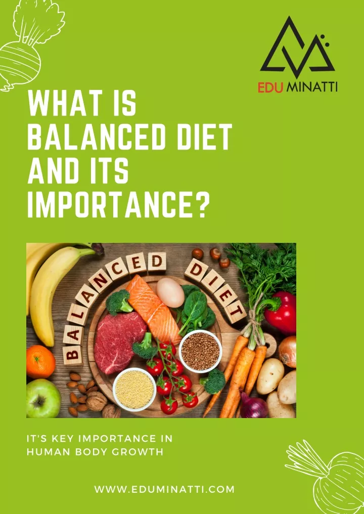 presentation on importance of balanced diet