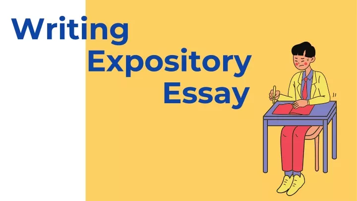 how to write an expository essay ppt