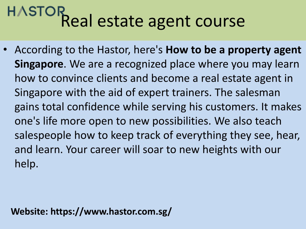 PPT Real estate agent course PowerPoint Presentation, free download