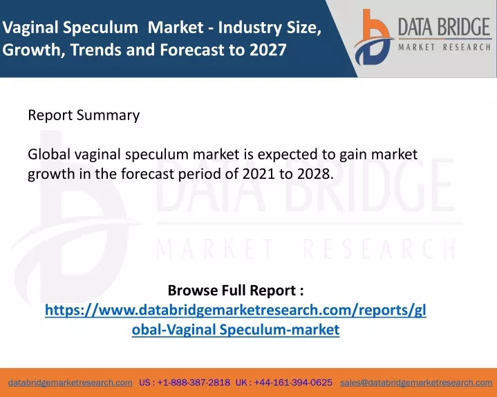 Ppt Vaginal Speculum Market Powerpoint Presentation Free Download Id10791575 