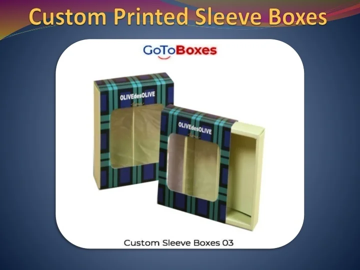 PPT - Custom Printed Sleeve Boxes PowerPoint Presentation, free ...