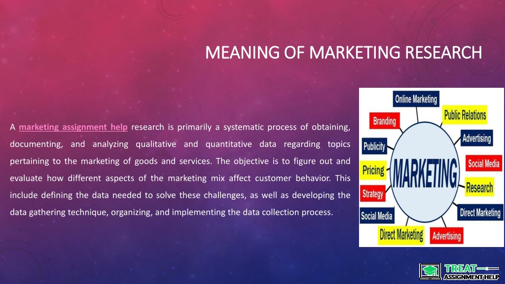 what is the meaning of marketing research management