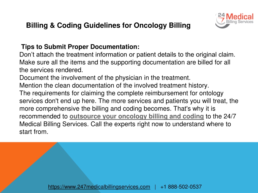 PPT - Billing & Coding Guidelines For Oncology Billing PowerPoint ...