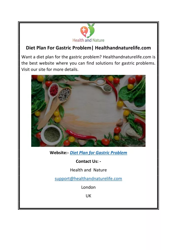 ppt-diet-plan-for-gastric-problem-powerpoint-presentation-free