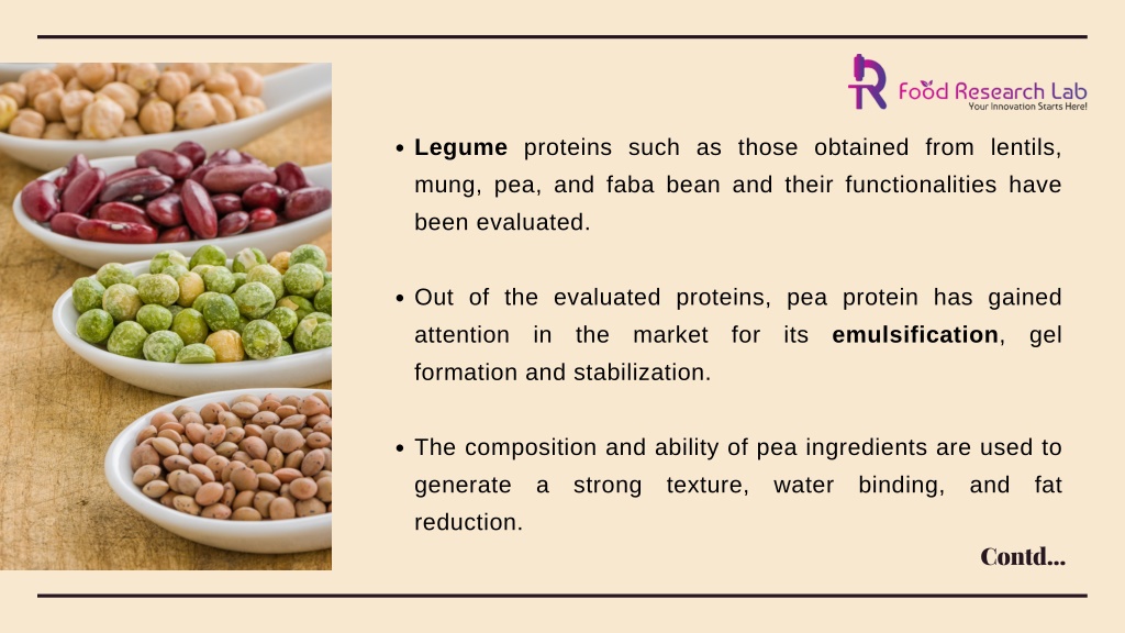 PPT - Plant protein isolates and concentrates for Vegan meat ...