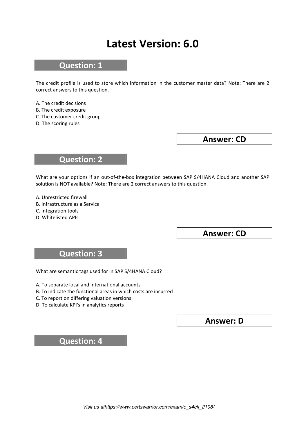 C-S4CFI-2402 Examsfragen