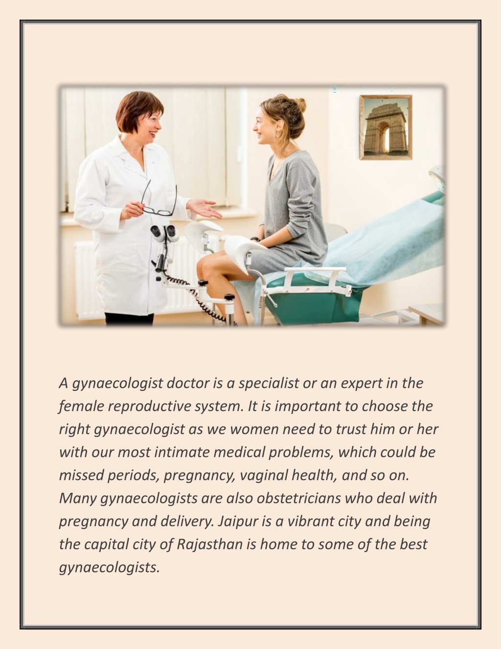 what is presentation in gynaecology