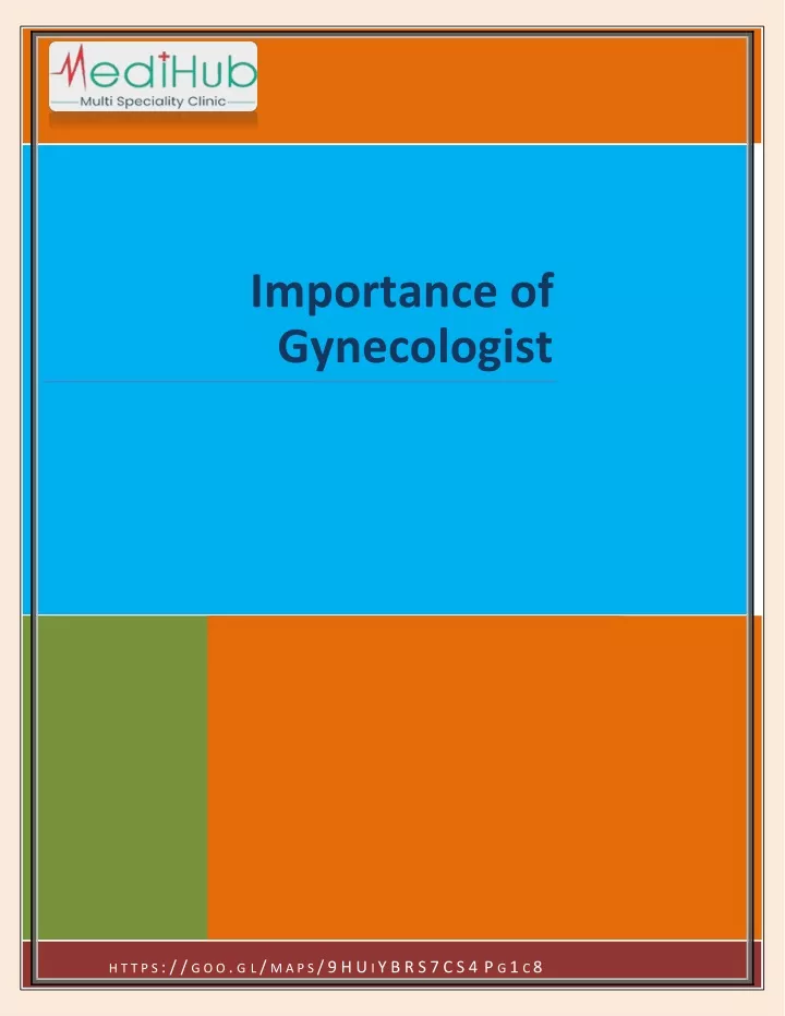gynaecology topics for presentation