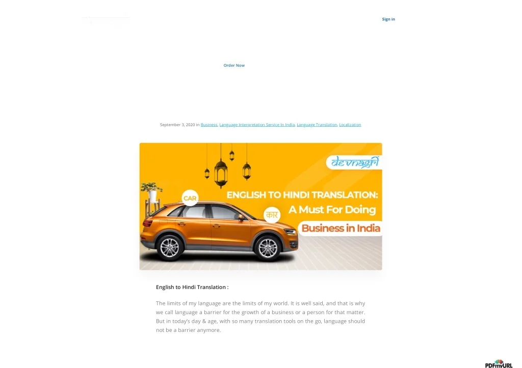 PPT - English to Hindi Translation PowerPoint Presentation, free ...