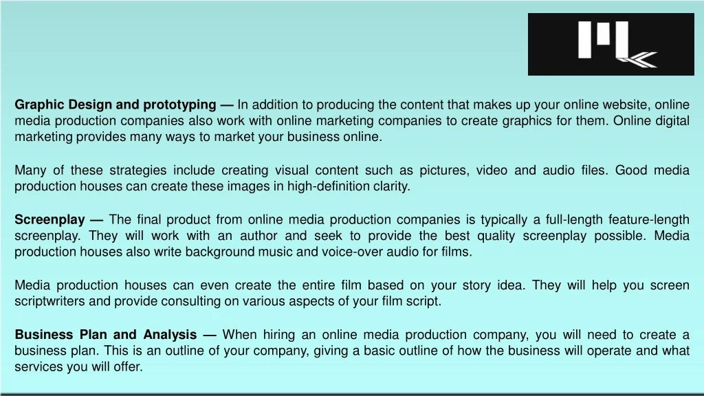PPT Everything you need to know about media production companies in