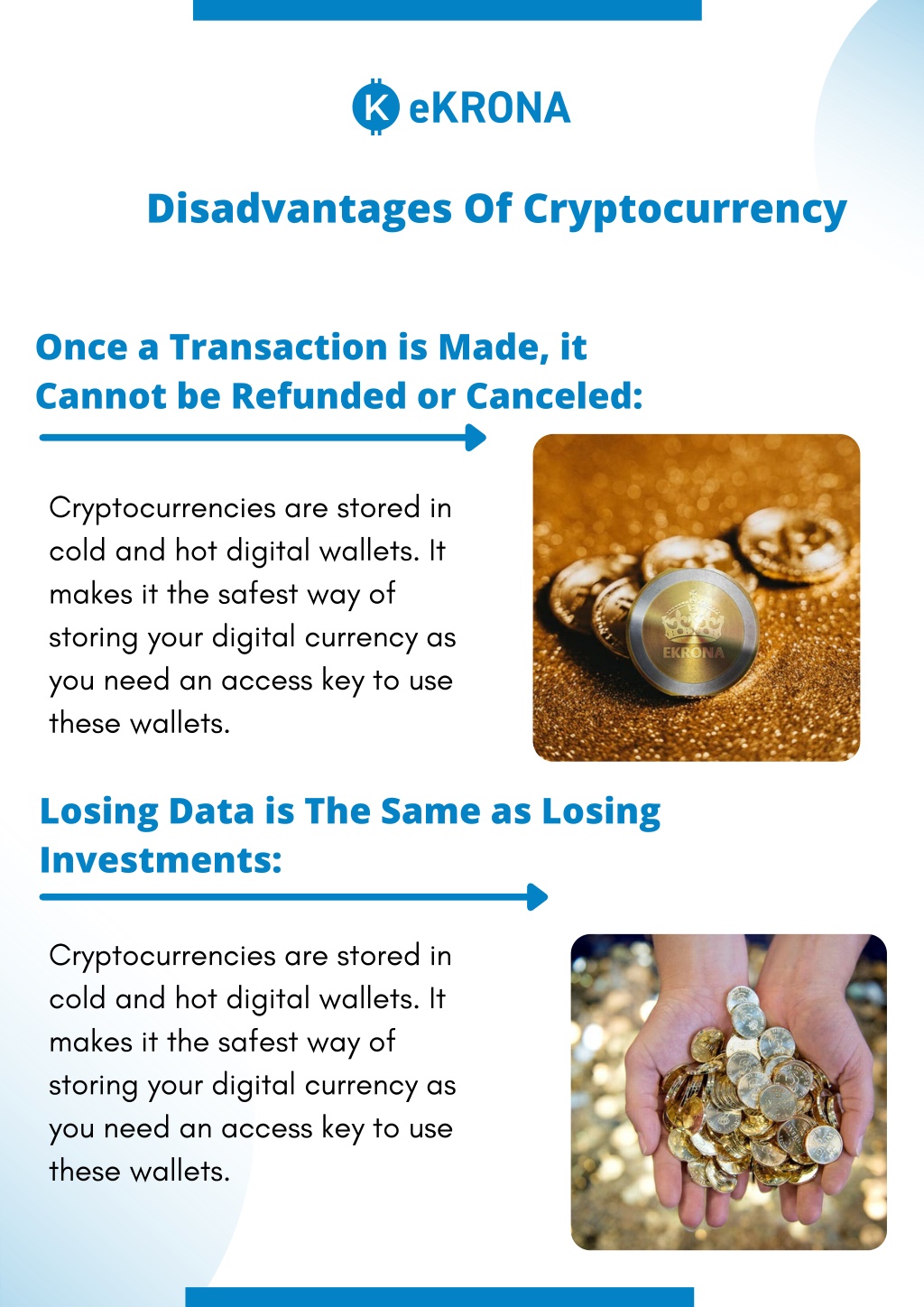 cryptocurrency disadvantages