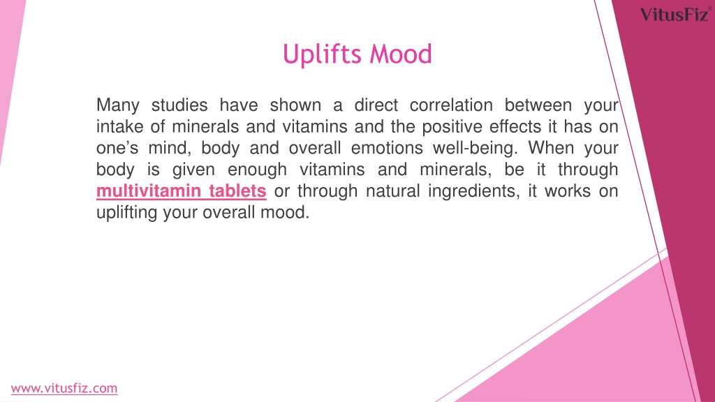 PPT 5 Reasons Why Having Multivitamins Daily Are Important PowerPoint