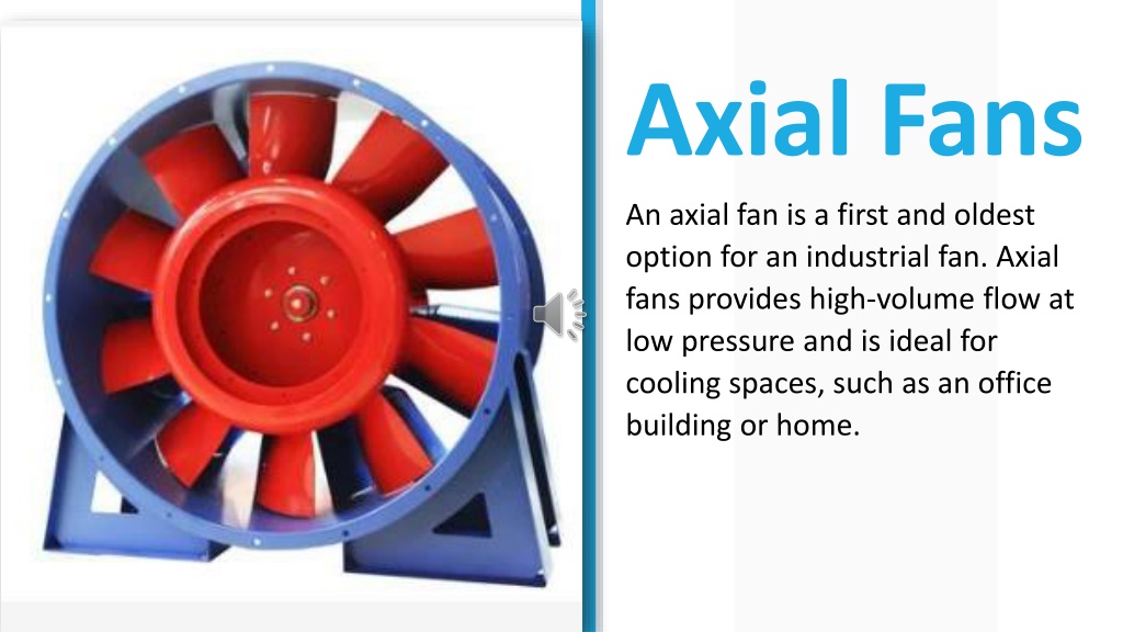 PPT - Axial Flow Fan: Design & Components And General Characteristics ...