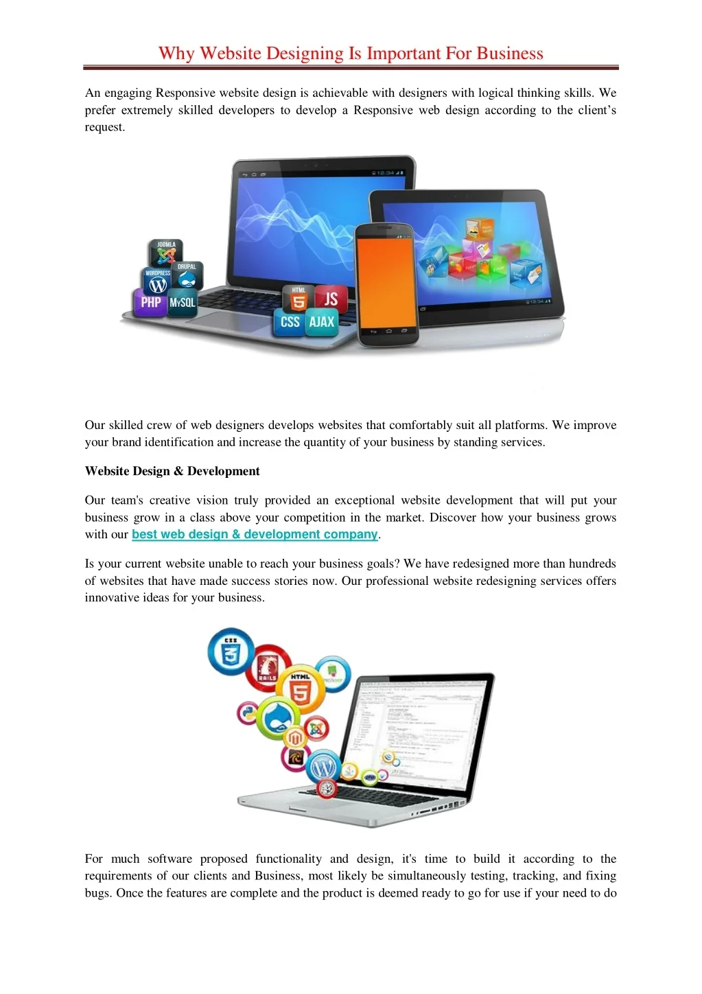 PPT - Why Website Designing Is Important For Business PowerPoint ...