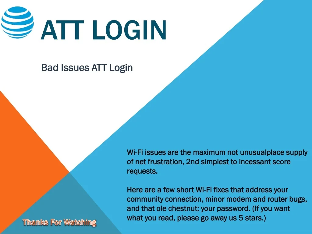 PPT - ATT Login PowerPoint Presentation, free download - ID:10814669