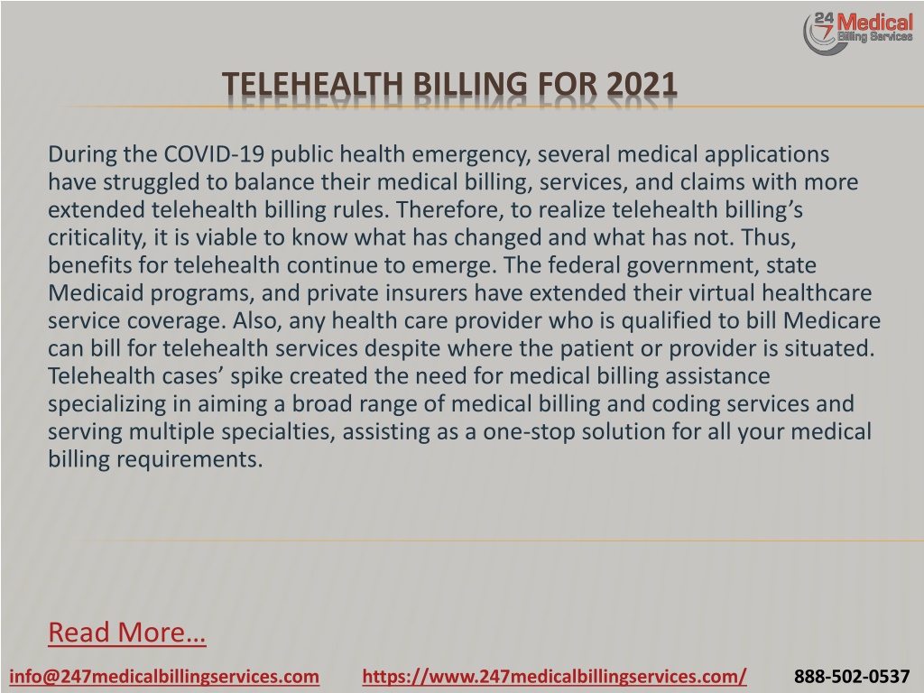 PPT - Telehealth Billing For 2021 PowerPoint Presentation, Free ...