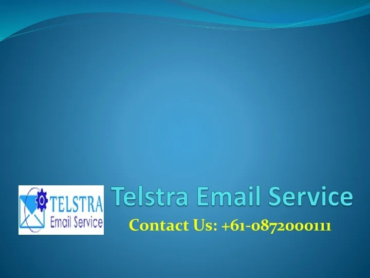 PPT Telstra Email Service PowerPoint Presentation Free Download ID 