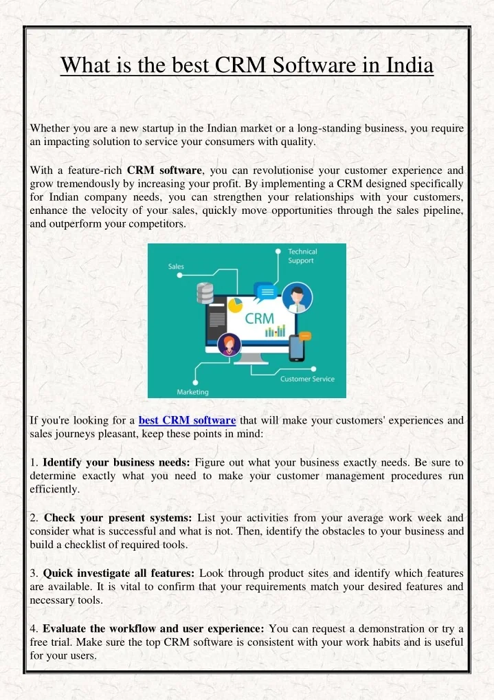 PPT - What is the best CRM Software in India PowerPoint Presentation ...