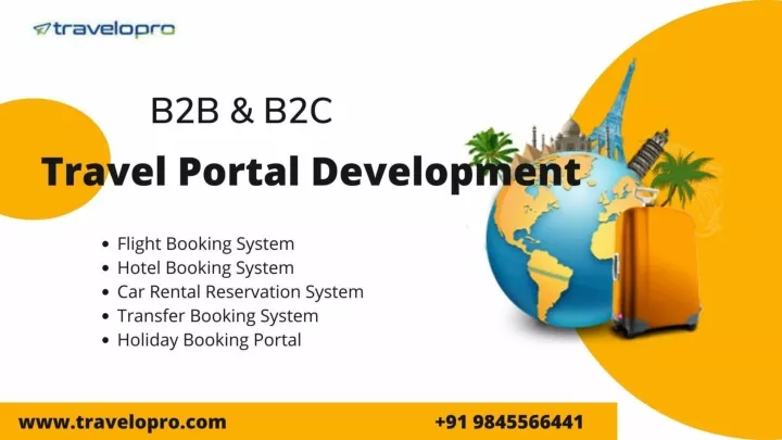 PPT - B2B B2C Travel Portal Development PowerPoint Presentation, Free ...