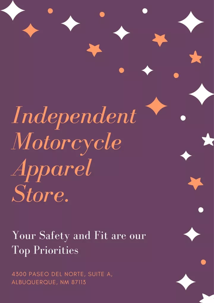 independent motorcycle apparel store n.