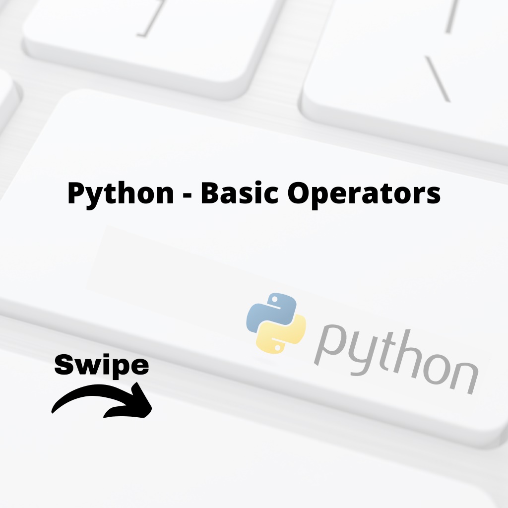 PPT - Python - Basic Operators PowerPoint Presentation, Free Download ...